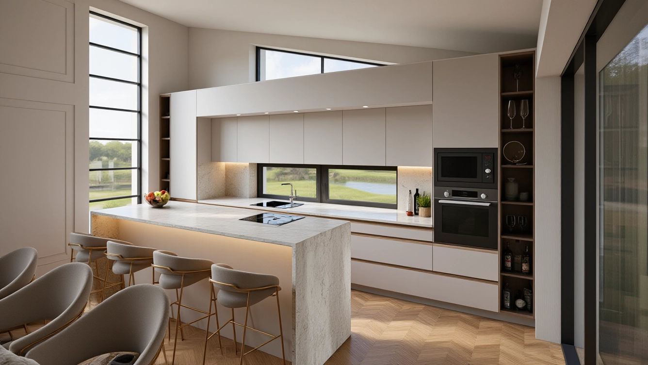 konyhatervezés Debrecen – Zsofula Design konyha 3D